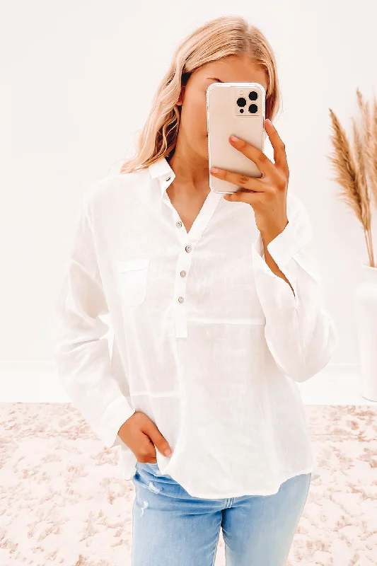 Weekend Offers That Please Kirsten Shirt White